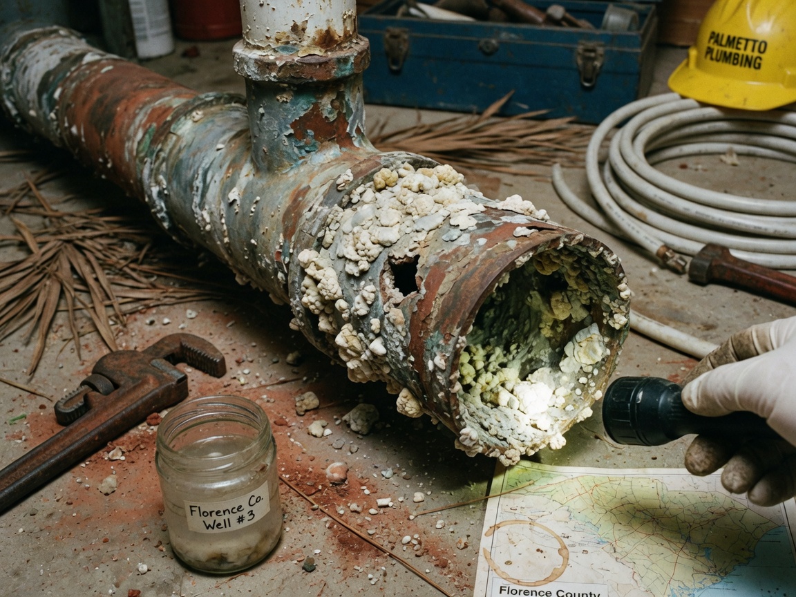 Hard Water in Florence County and What It Does to Your Pipes